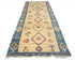 12 Feet Moroccan Beige Hand Woven Wool Runner Rug